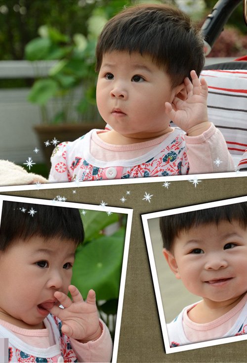 一周岁女宝宝短头发发型 小女孩合适的短发造型图片 