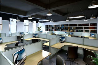 苏州办公室装修设计案例 60平米办公室装修效果图 