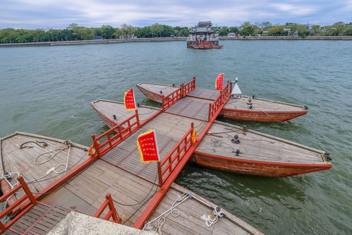 广东最早的开启桥梁,浮桥由18只梭船连成,距今已840年历史