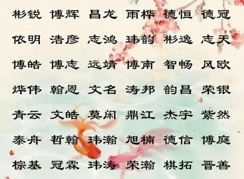 取名软件 吉祥起名大全,好名字全家人都会满意