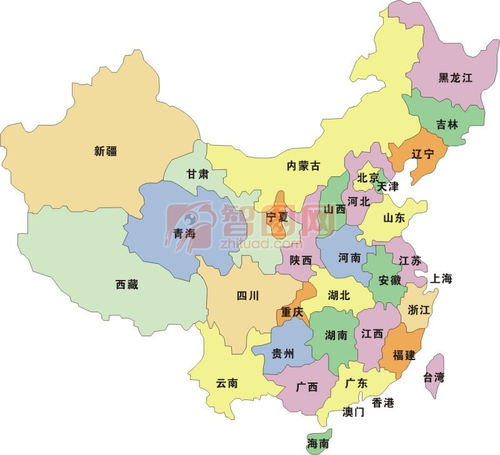 中国省份地图高清 信息阅读欣赏 信息村 K0w0m Com