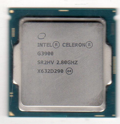 INTEL CELERON G3900 SR2HV 2.80GHz 2MB 8GT s ソケット FCLGA1151 