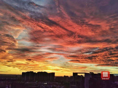 今晨绵阳天空异景 多图