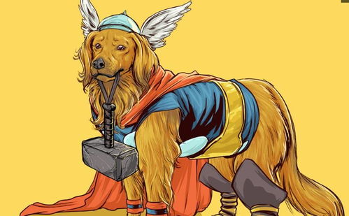 当狗狗变身漫威里的超级英雄会是什么样子 有没有帅到你