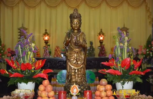 佛教圣地五台山举行观音菩萨圣诞庆祝法会