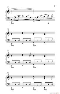 回忆 音乐剧 猫 主题曲钢琴谱 老年大学 钢琴教程 3 器乐乐谱 中国曲谱网 