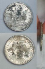 美国“拿花”贸易银元——1877年稀有品种揭秘