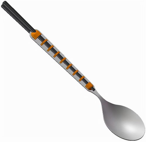 将勺子和筷子组合 武汉一大学生设计 多功能勺子 获国家专利