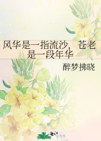 风华是一指流沙,苍老是一段年华 醉梦拂晓 