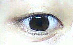 我的眼型是什么眼,求解答 这是右眼 