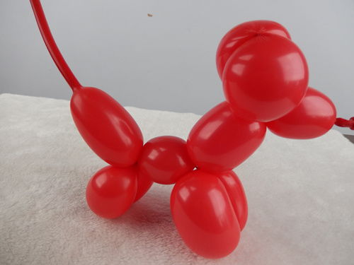 魔术气球教程 气球小狗
