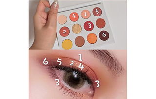 colourpop眼影试色 colourpop日落盘试色