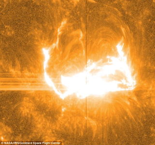 史上最好图像 美宇航局公布X级太阳耀斑震撼画面 高清组图