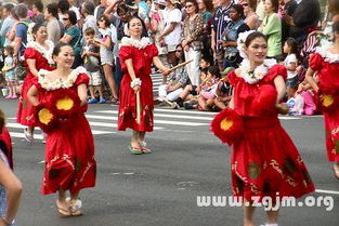 梦见节日游行