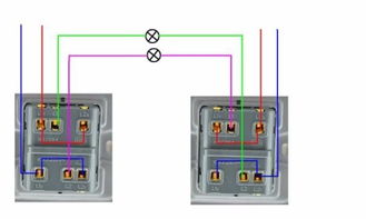 双开双控开关怎么接