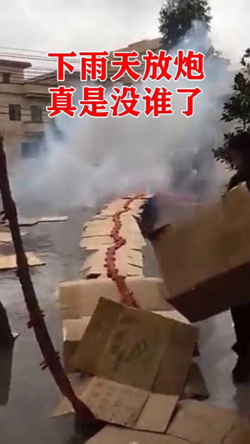 下雨天放炮真是没谁了 