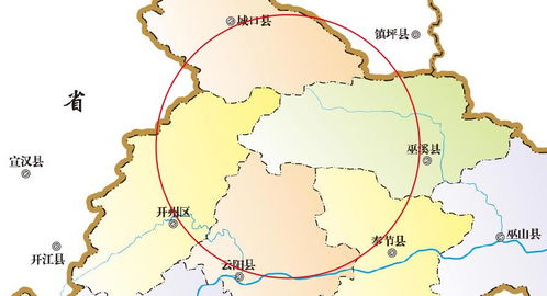 重庆的 县城真空地带 ,方圆60公里内没有县城