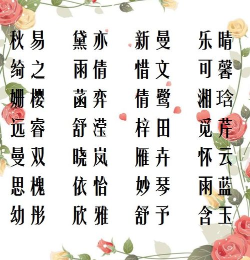 女孩取名带米字的名字（女宝带米字的名字）