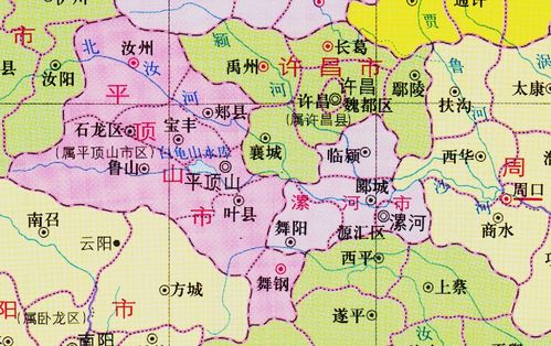 河南省的区划调整,17个地级市之一,漯河市为何有2个县