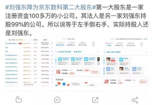 京东商城大股东是谁，股东人数多少
