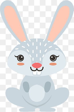 免费下载 灰色兔子图片大全 千库网png 第3页 