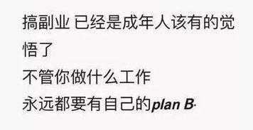 每个人都有自己的plan B, 副业刚需 已是成年人标配 做什么副业才能赚钱