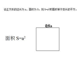 正方形面积公式 搜狗图片搜索