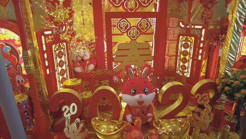 新年装饰品热销,红火喜庆迎兔年
