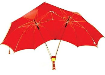 雨伞新创意 雨天也浪漫 