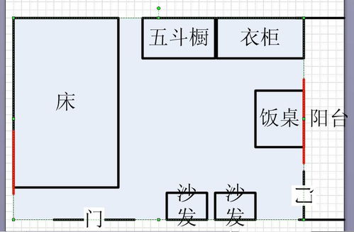 关于床对着门的风水问题 