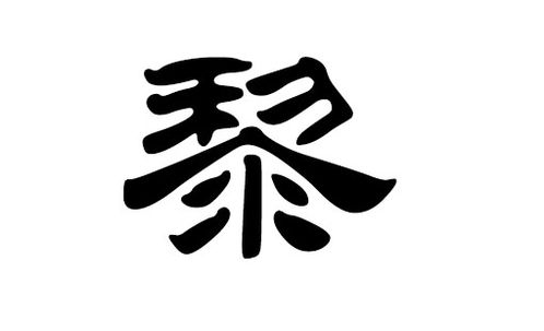 黎姓的名字（黎姓男孩取名）