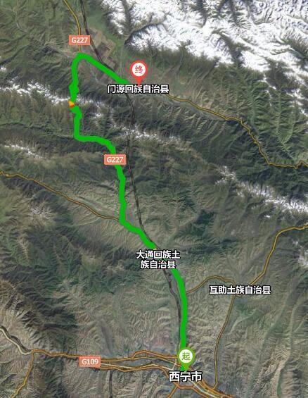 西宁去门源一路海拔最高多少米 
