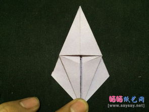 十二星座折纸教程之天蝎座手工折纸图文教程 三 
