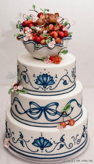 15款春季唯美婚礼蛋糕 