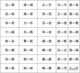 1 6年级近反义词汇总,辅导孩子暑假作业的好资料,家长必须人手一份