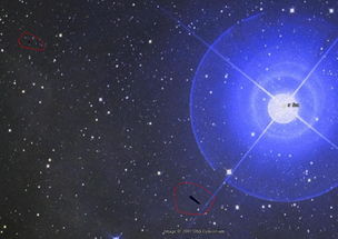谷歌地球上发现天蝎座σSco球体旁有类似飞船的黑点 