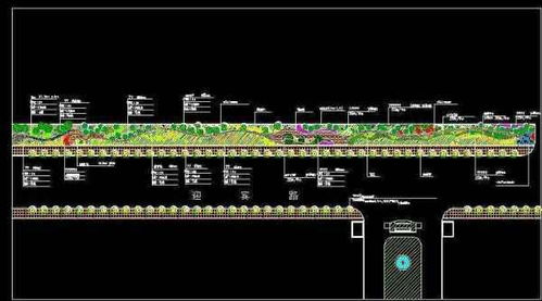 道路平面图中a、R、T、L、E、J表示什么意思