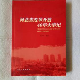 河北省改革开放四十年大事记