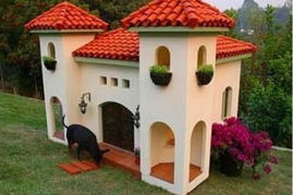 风格各异的狗屋设计 你的家有那么高大上么