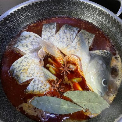 麻辣鲜香的铁锅炖大鱼这么做大人孩子都爱吃