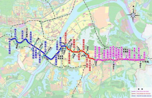 注意 武汉地铁11号线新进展 3个站点有变