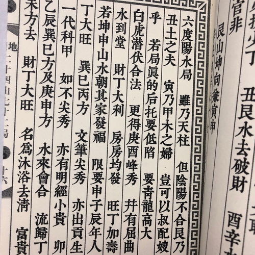 杨公风水书籍 地理二十四山七十二局 杨救贫撰 分金立向 线装书