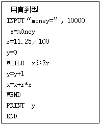 我们已学过的算法有求解一元二次方程的求根公式,加减消元法求二元一次方程组解,二分法求函数零点等.对算法的描述有