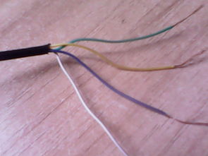 usb鼠标线怎么接!USB光电鼠标红蓝黄白四条线如何接线