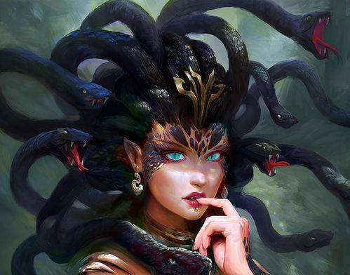 从美人到蛇发女妖 一开始的美杜莎并不邪恶,其实她都是被逼的