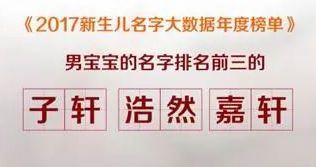 鹿寨90后父母竟最爱用这三个字给宝宝取名 你中招了没 