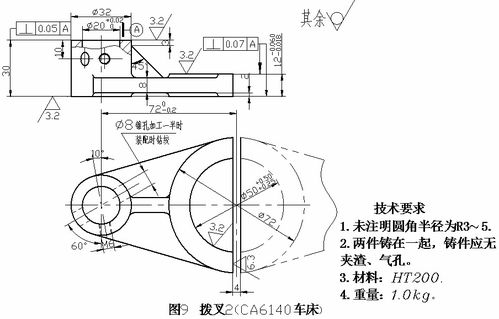 拨叉831008夹具设计图 装配图,你还有吗 