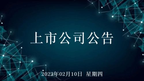 2022年02月10日上市公司公告