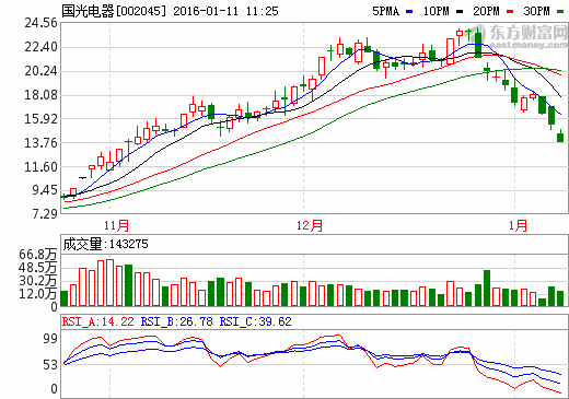 亲爱的朋友们帮我分析一下股票国光电器走势