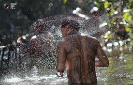 高清实拍亚马逊原始裸体部落 